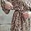 Thumbnail: Robe Fluide Zebra marron