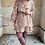 Thumbnail: Robe Fluide Zebra marron