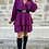Thumbnail: Robe fluide violette 