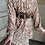 Thumbnail: Robe Fluide Zebra marron