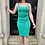 Thumbnail: Robe moulante verte 