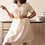 Thumbnail: Robe gaz de cotton blanche 