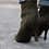 Thumbnail: Bottine kaki talon aiguille 