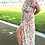 Thumbnail: Robe longue fleurie
