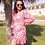 Thumbnail: Robe portefeuille rose 