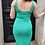 Thumbnail: Robe moulante verte 